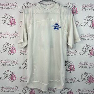 Admiral jersey soccer white 10 soccer ball White Men's Jersey
